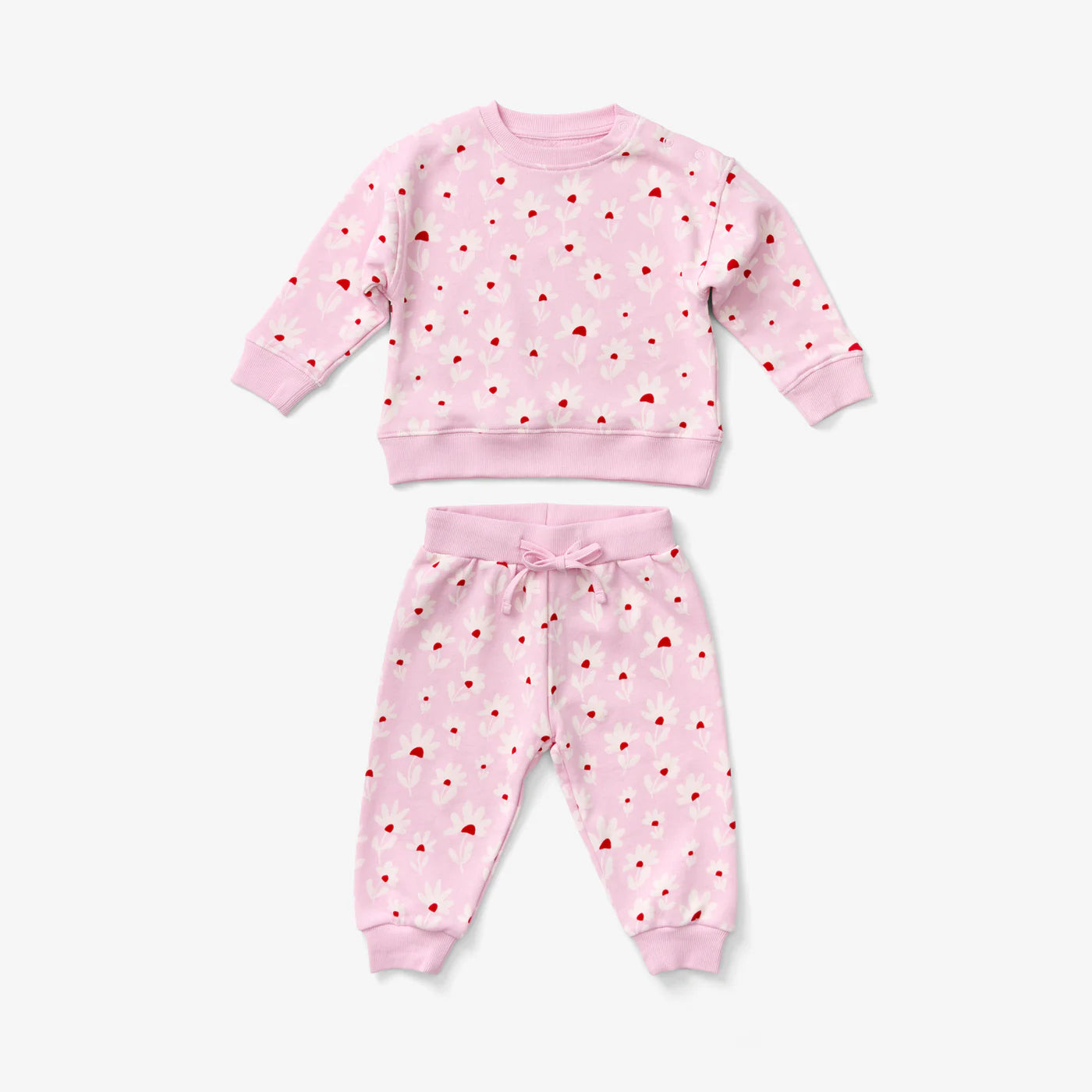 Baby Sweatshirt - Flower Field/Peony