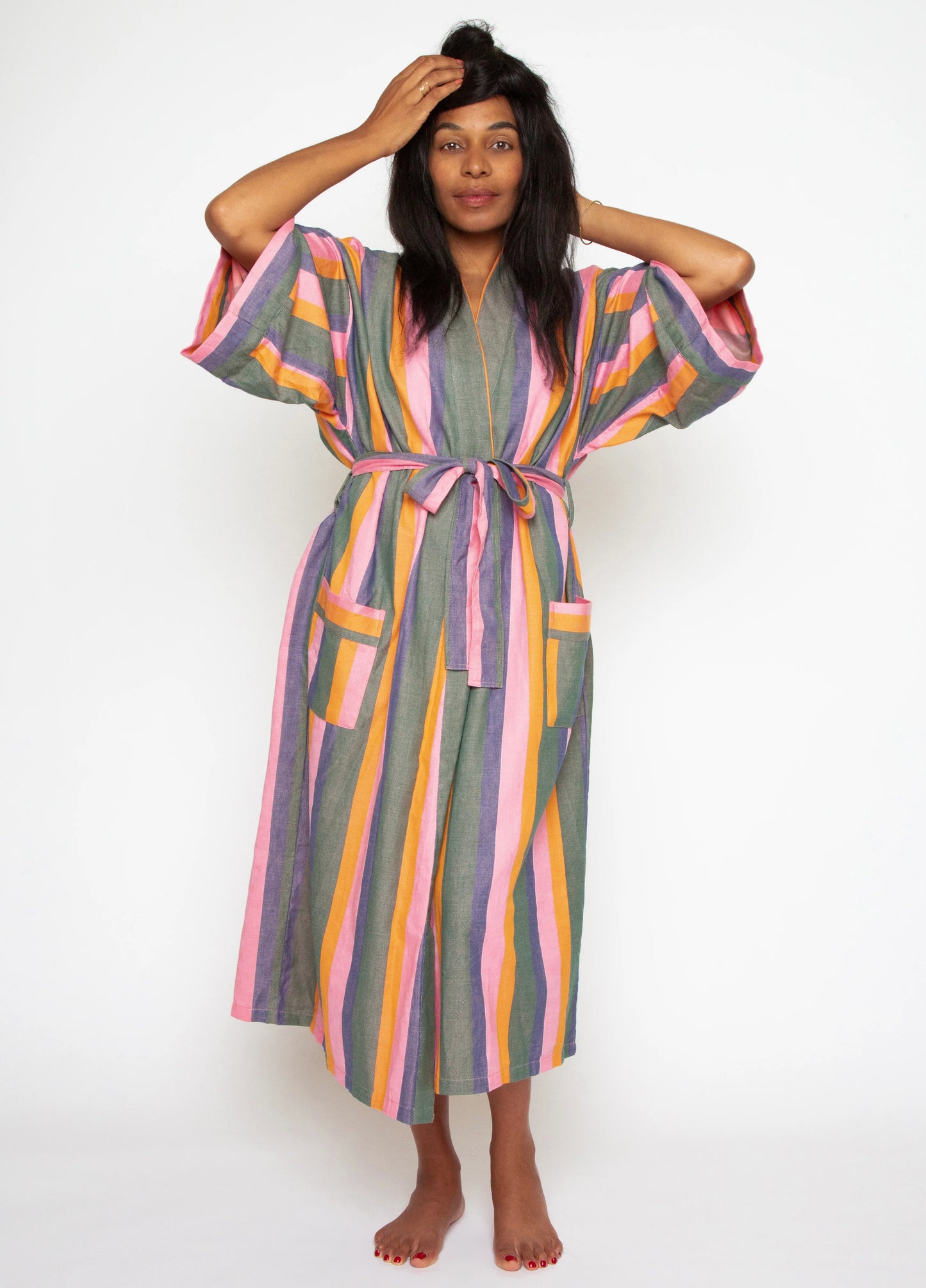Stripe Robe in Palma