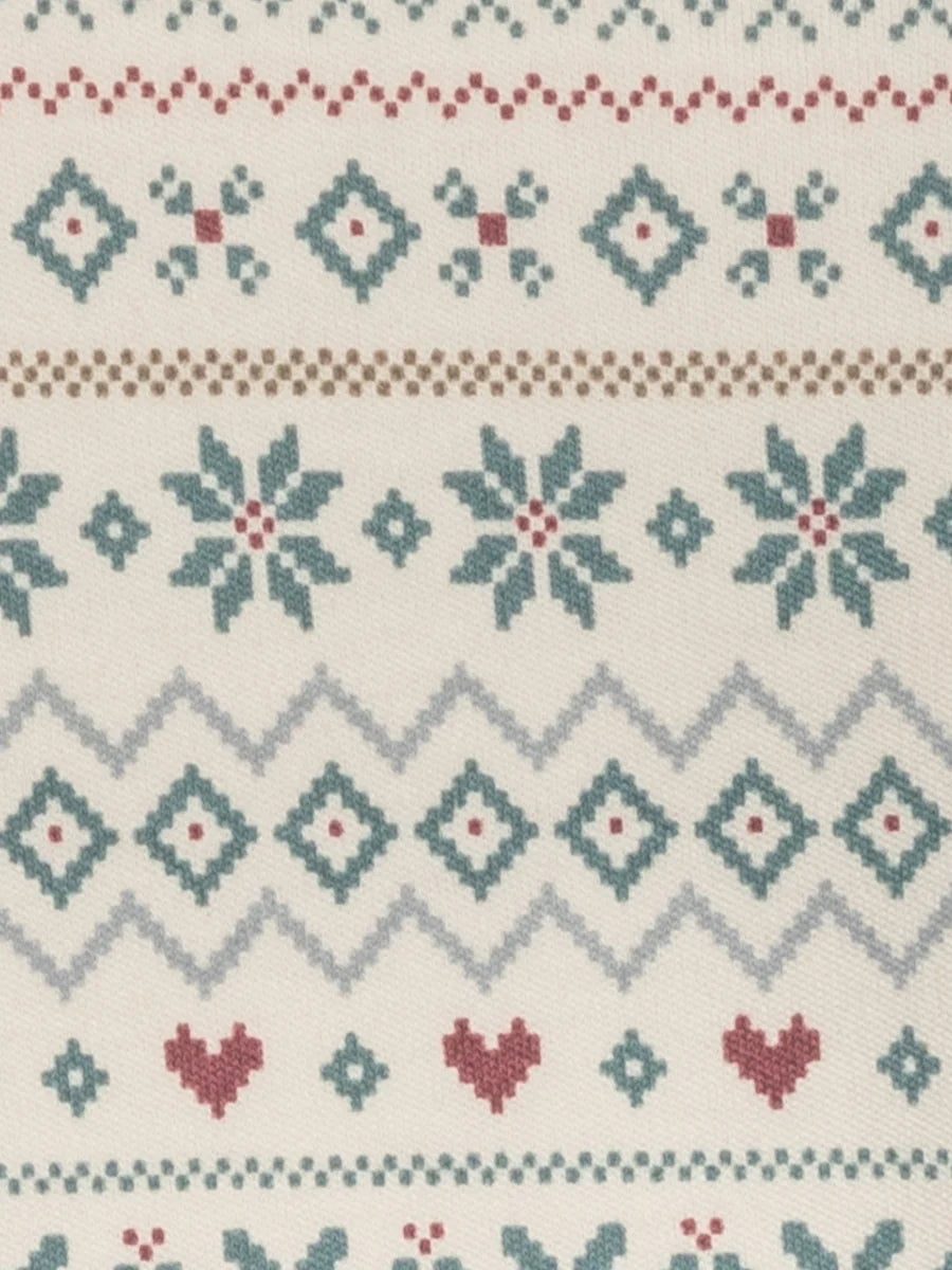 Peyton Zipper Sleeper - Fairisle