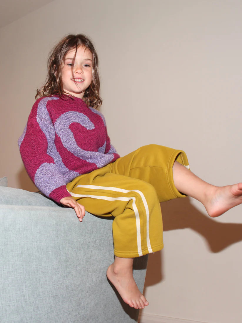 Swirl Sweater - Pink/Purple