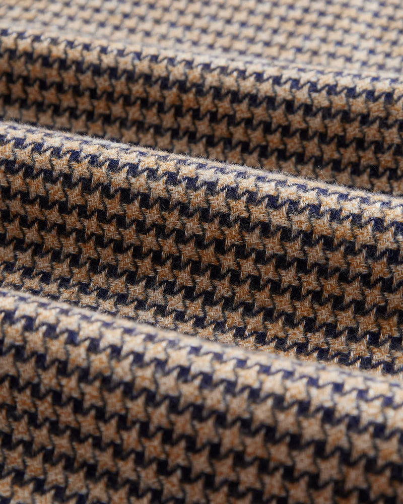 Abstract Pied Poule - Navy