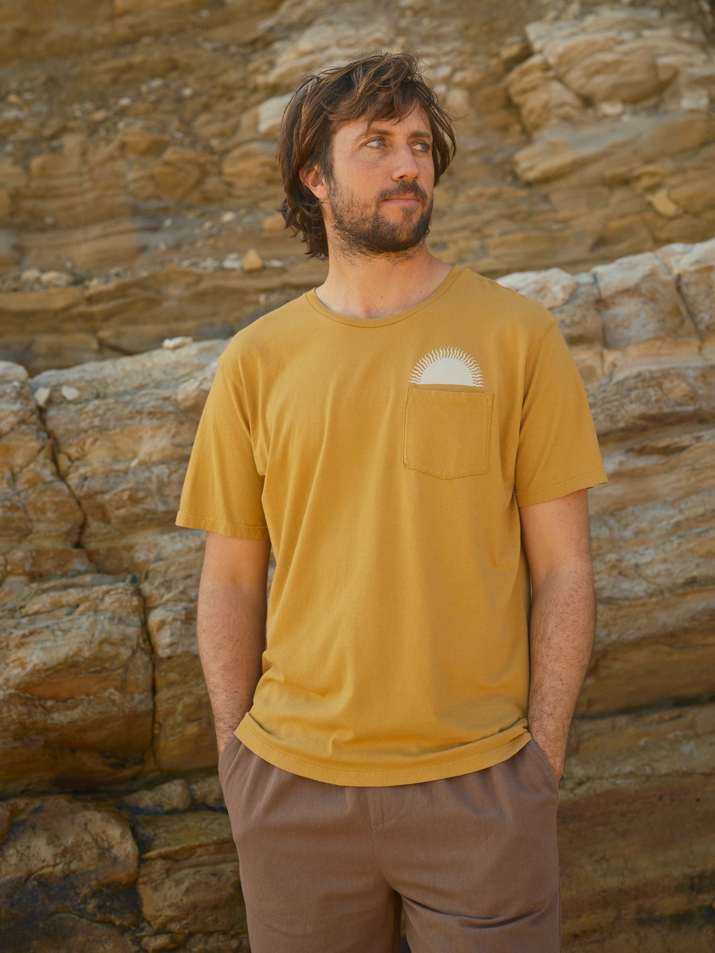 Country Sun Tee - Mustard