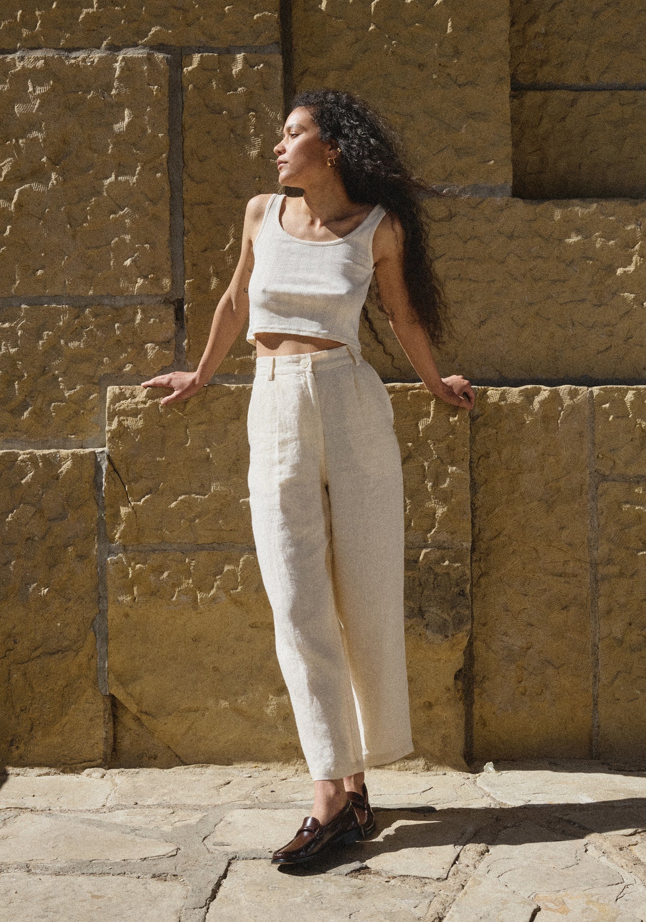 Luca Trouser in Salt