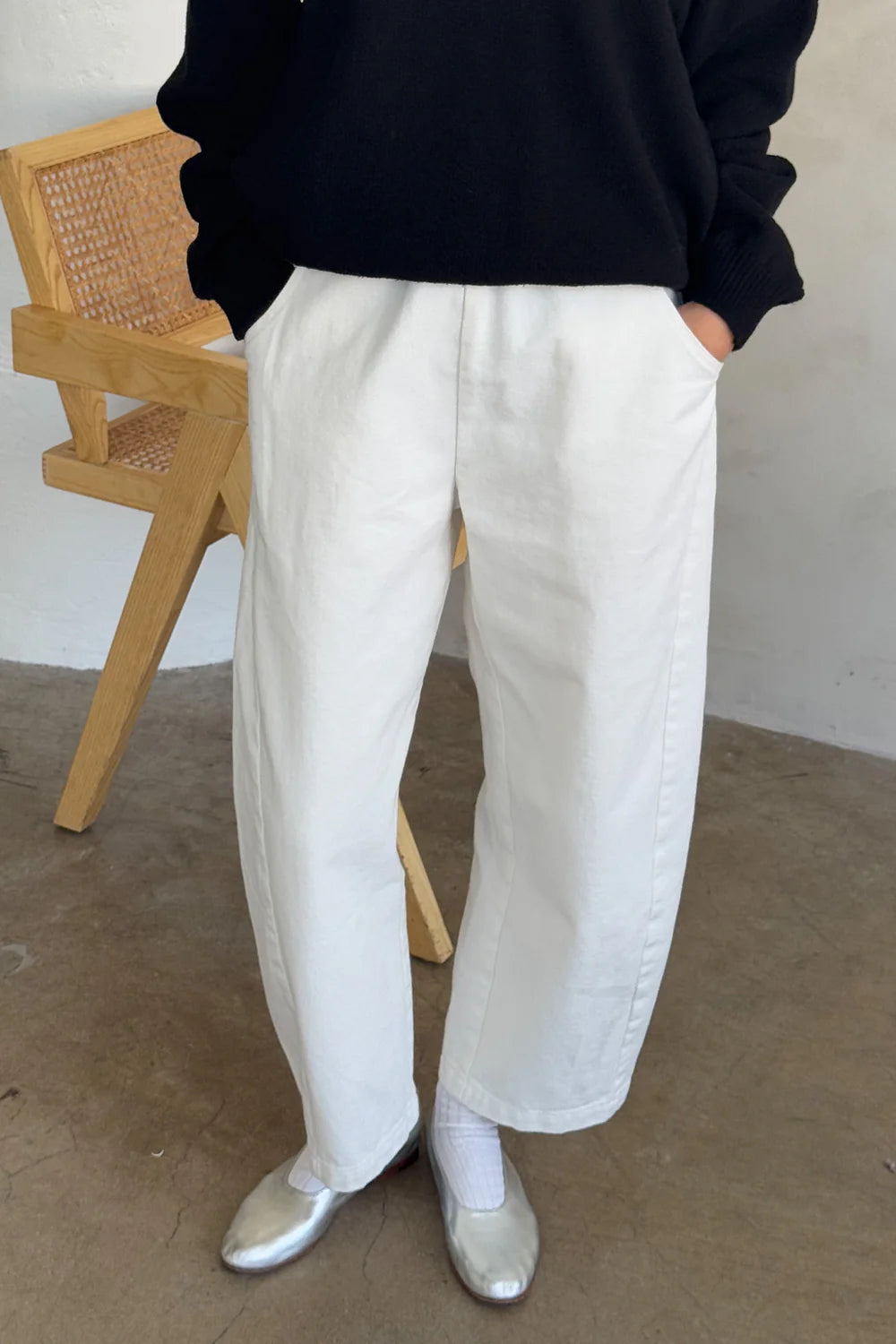Arc Pants- Milk