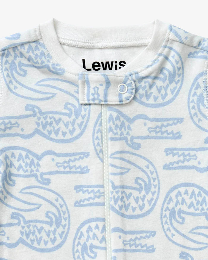 Zip Sleeper - Alligator | Bay Blue