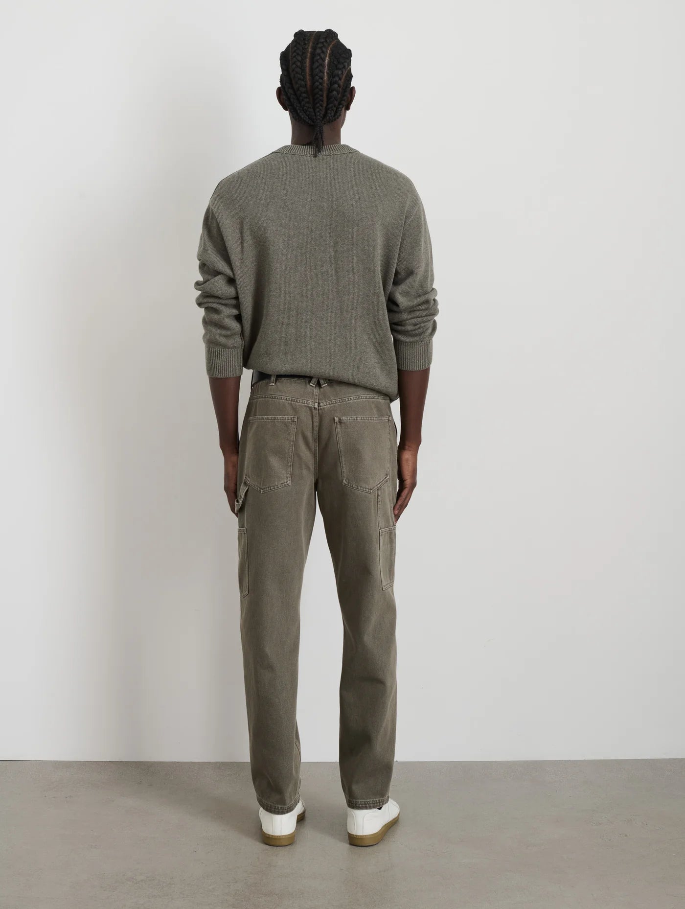 Painter Pant in Recycled Denim - Thyme