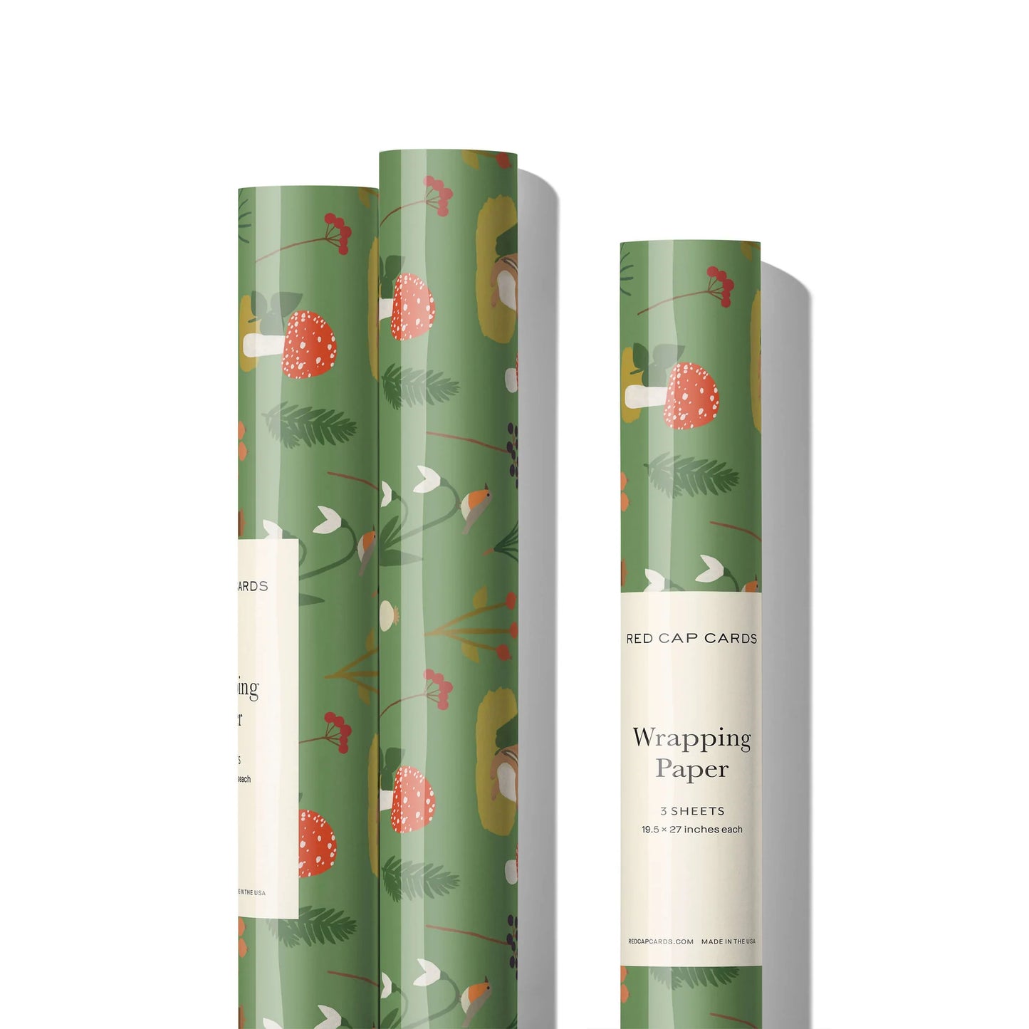 Forest Critters Holiday Wrapping Paper