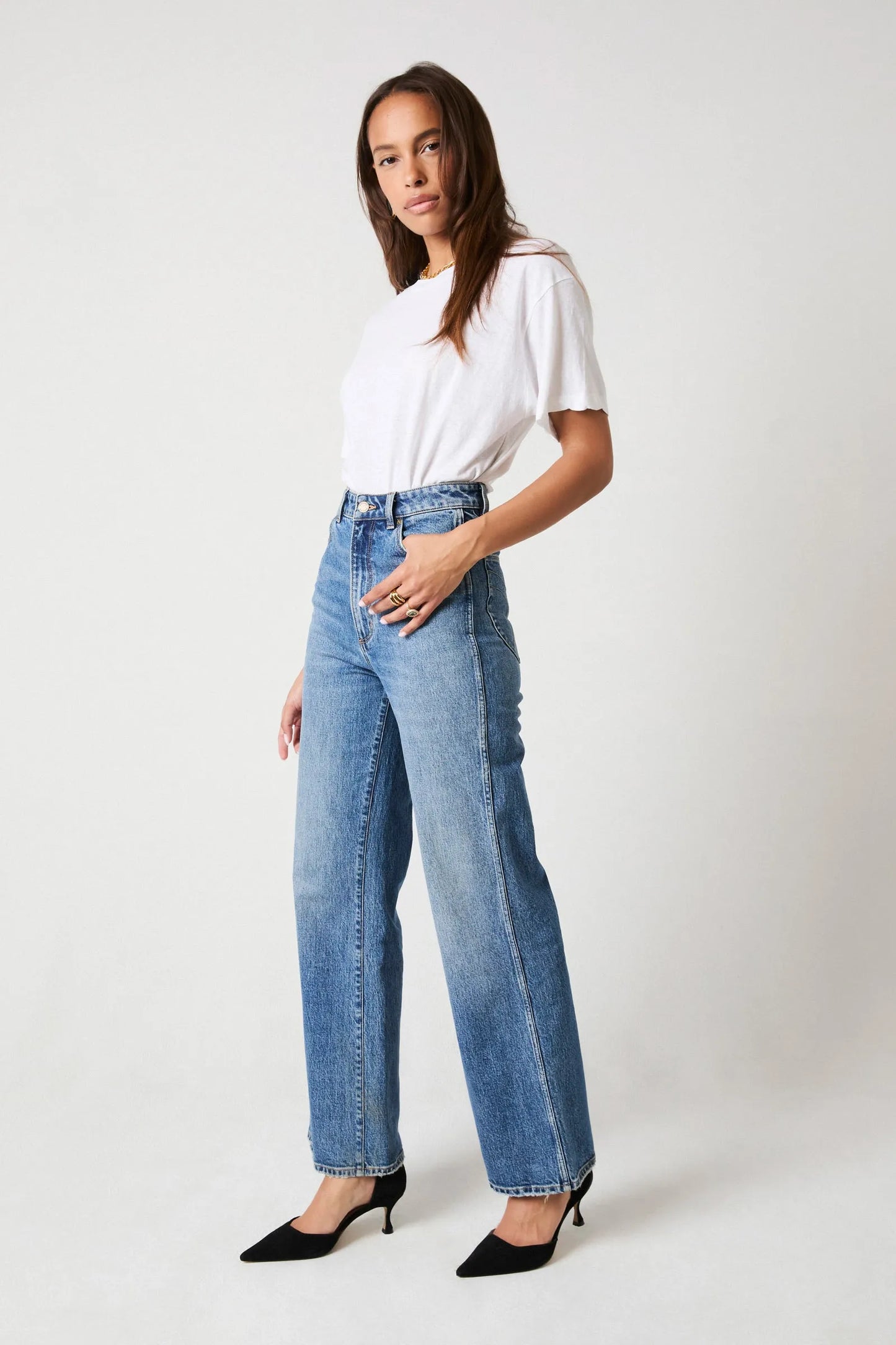 Heidi Seattle Jean - Vintage Blue