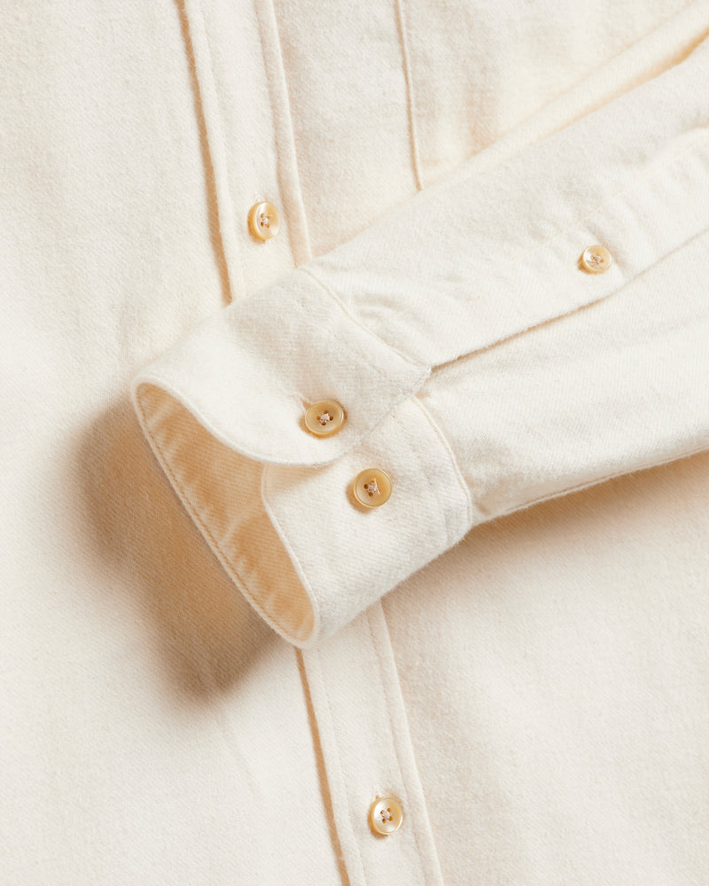 Teca Long Sleeve Shirt - Ecru