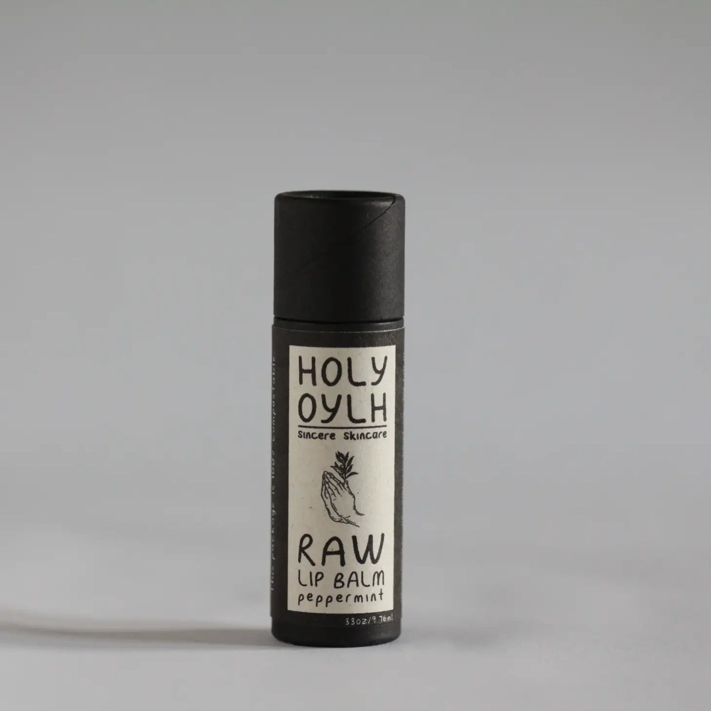 Raw Lip Balm - Peppermint