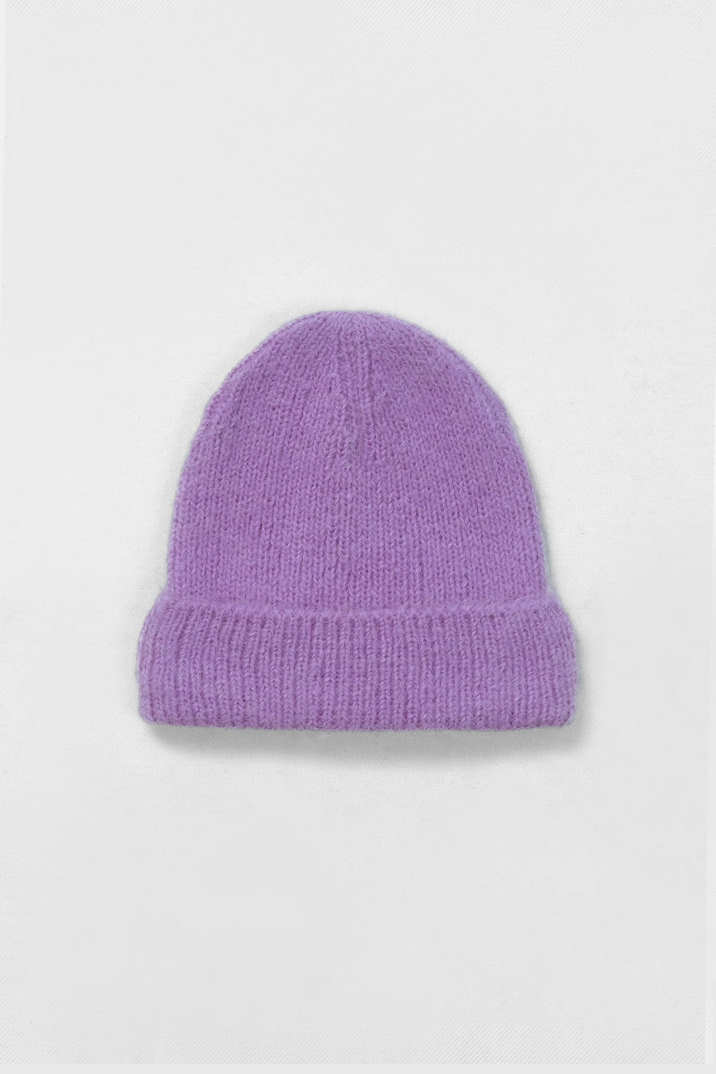 Brushed Rib Hat - Violet