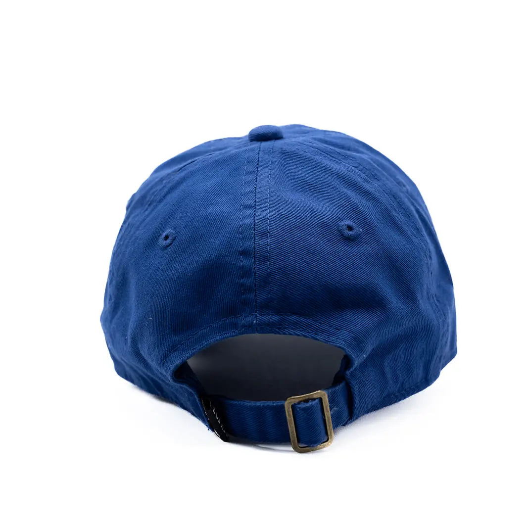 Royal Blue Smiley Face Hat