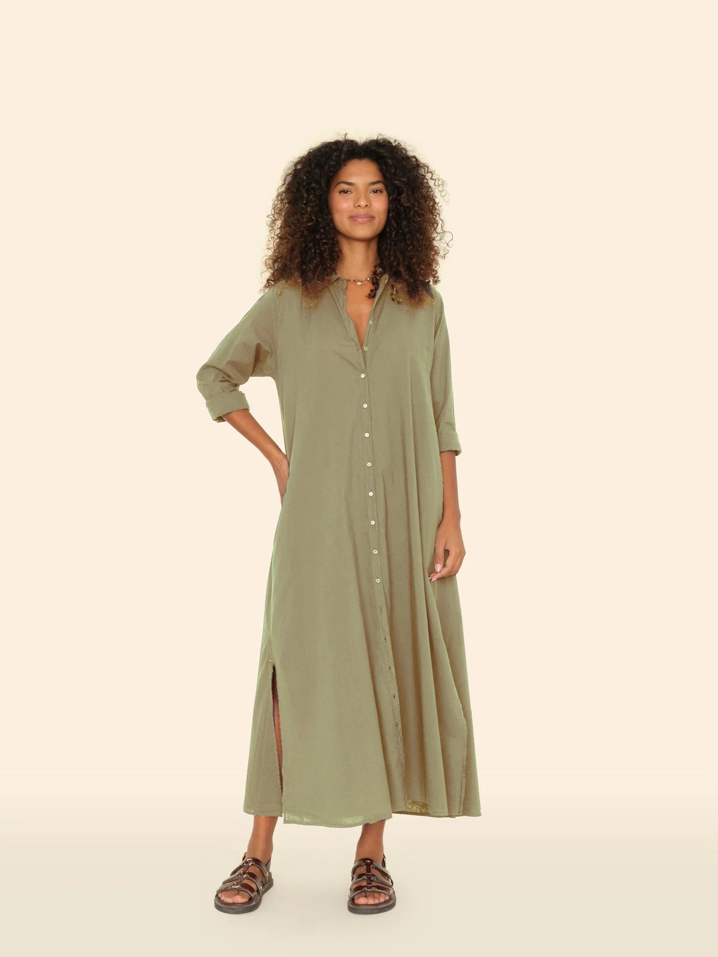 Boden Dress - Dark Seagrass