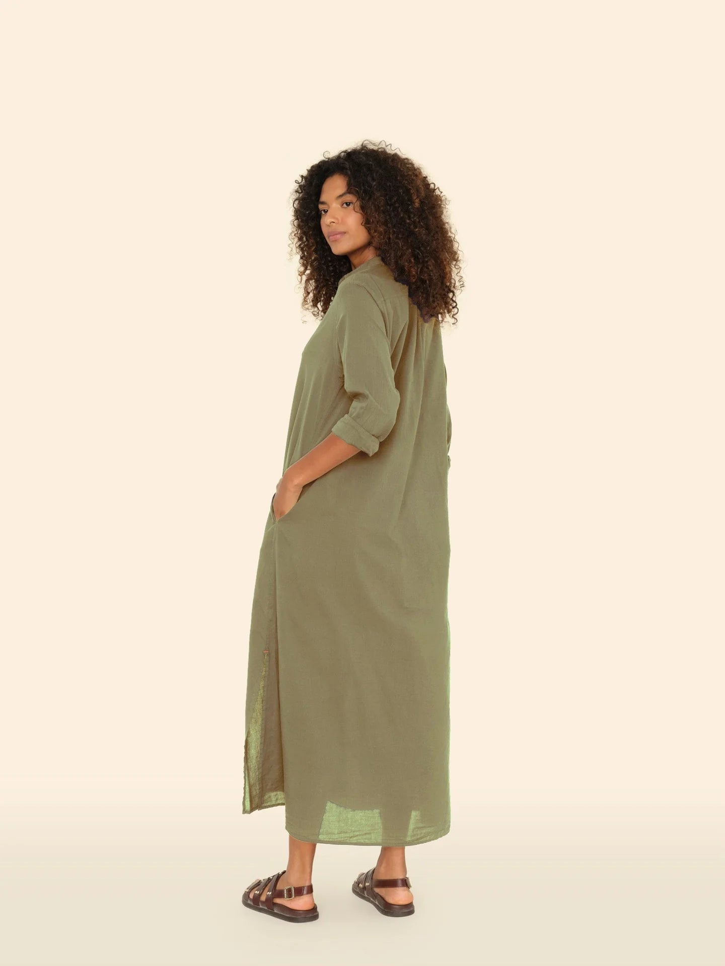 Boden Dress - Dark Seagrass
