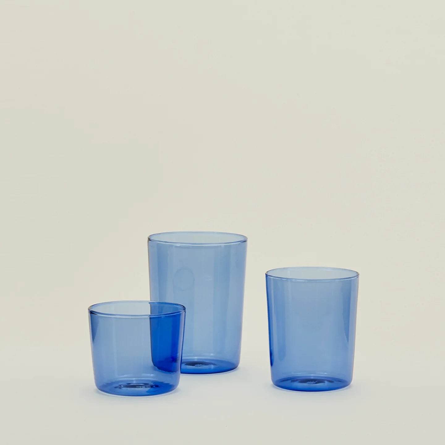 Essential Glassware - Set of 4 - Blue Large