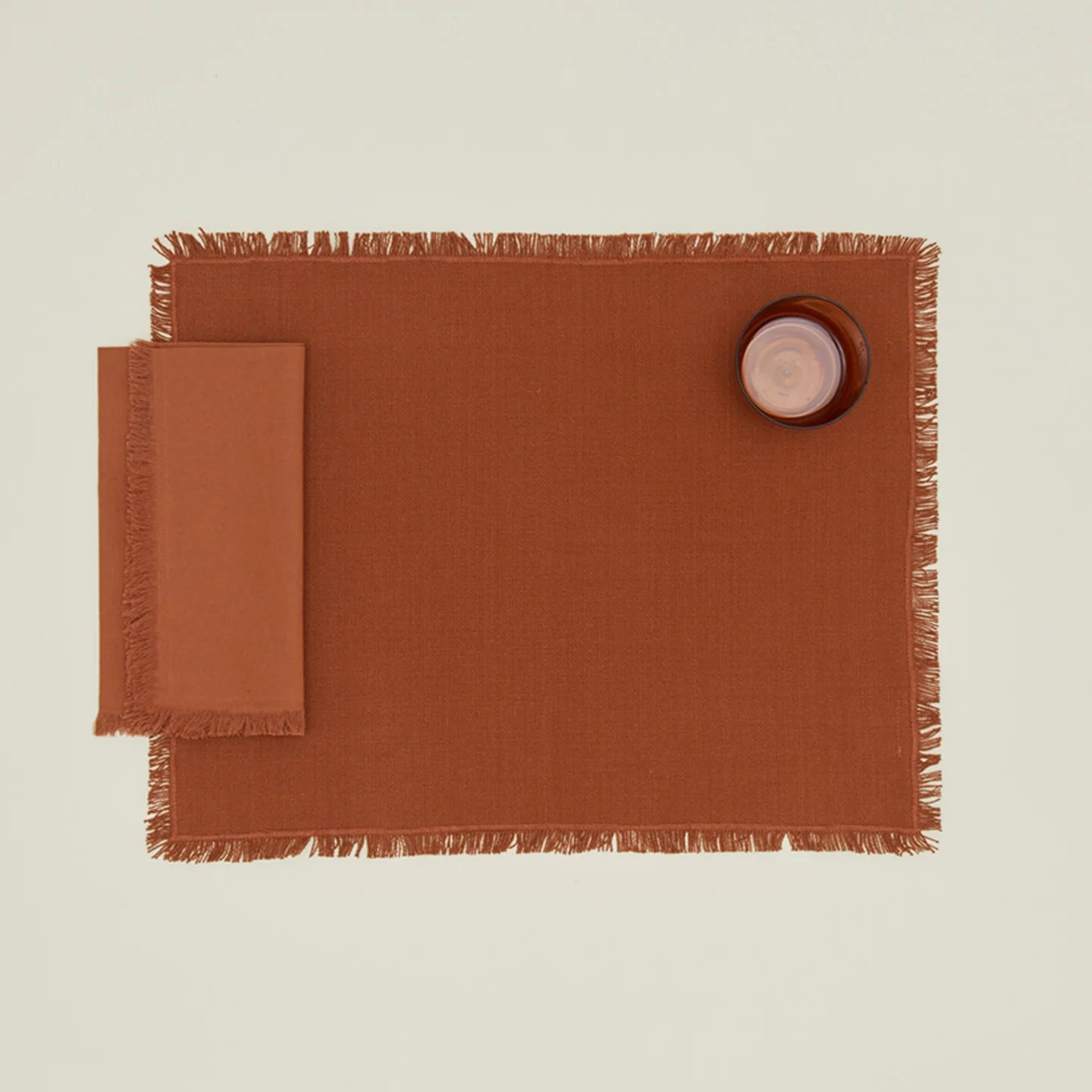Essential Cotton Placemats - Set of 4 - Multiple Colors