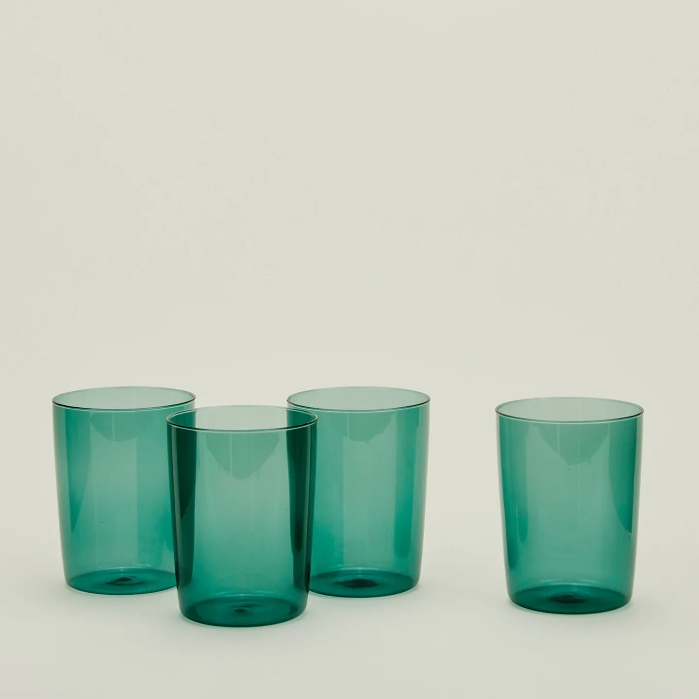 Essential Glassware - Set of 4 - Peacock Large