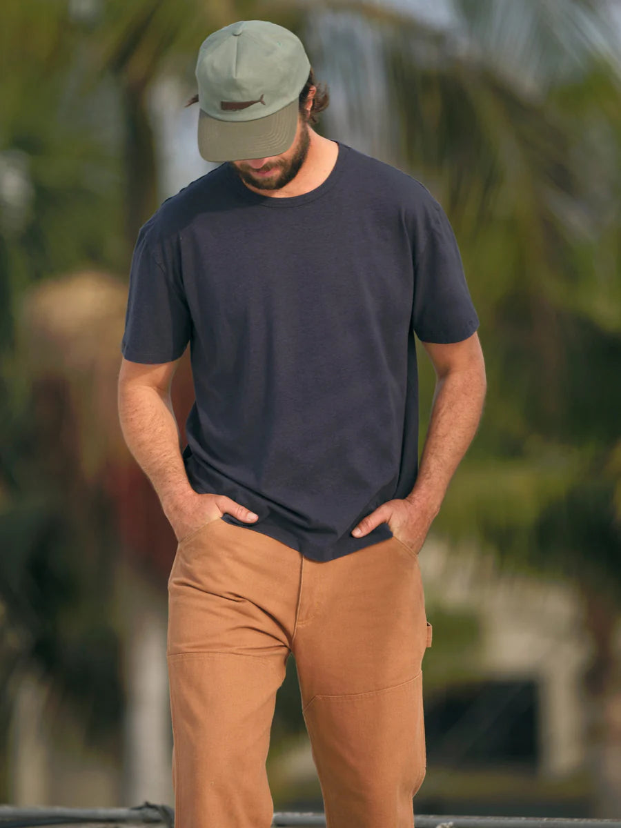 Hemp Tee - Navy