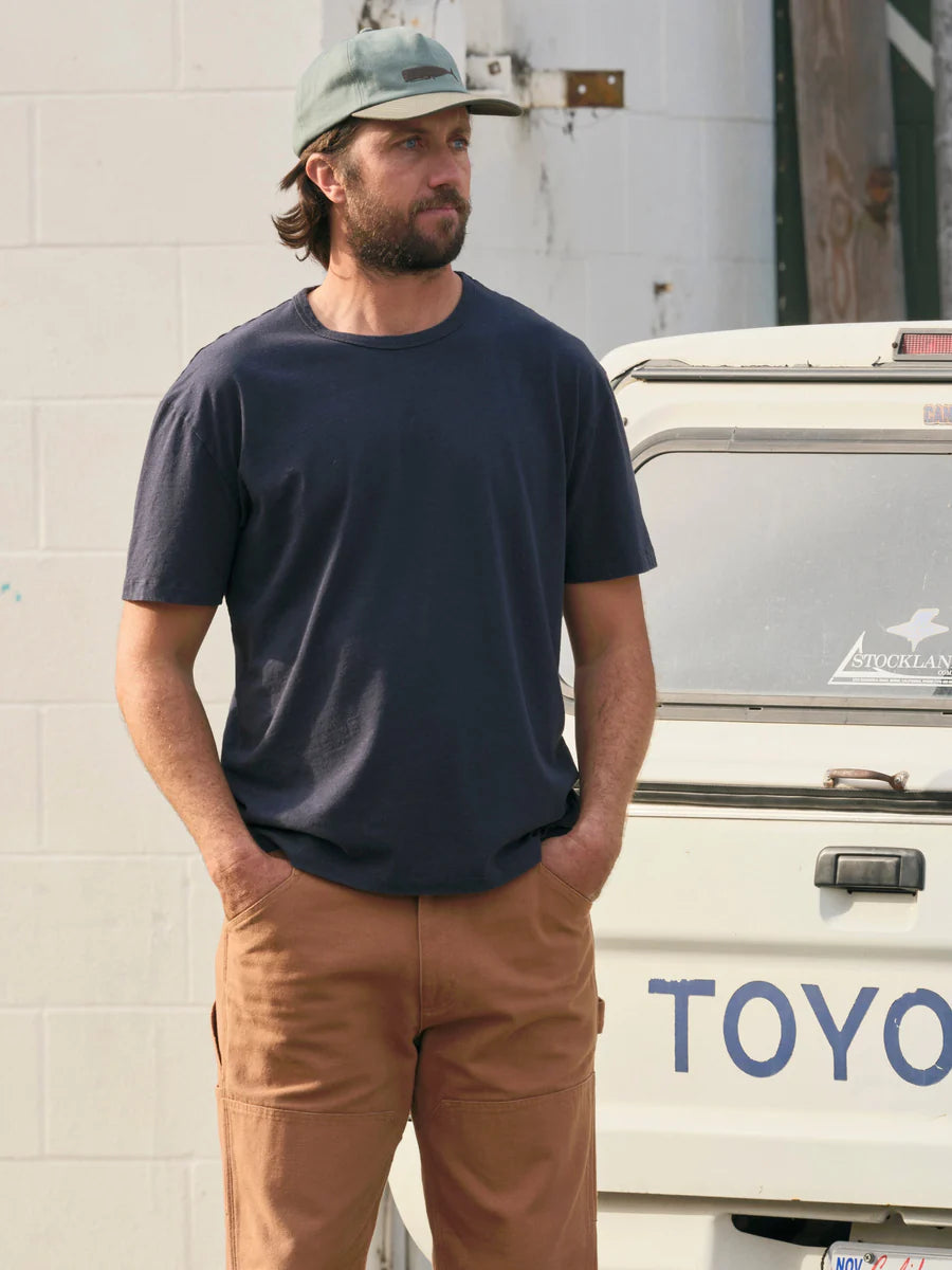 Hemp Tee - Navy