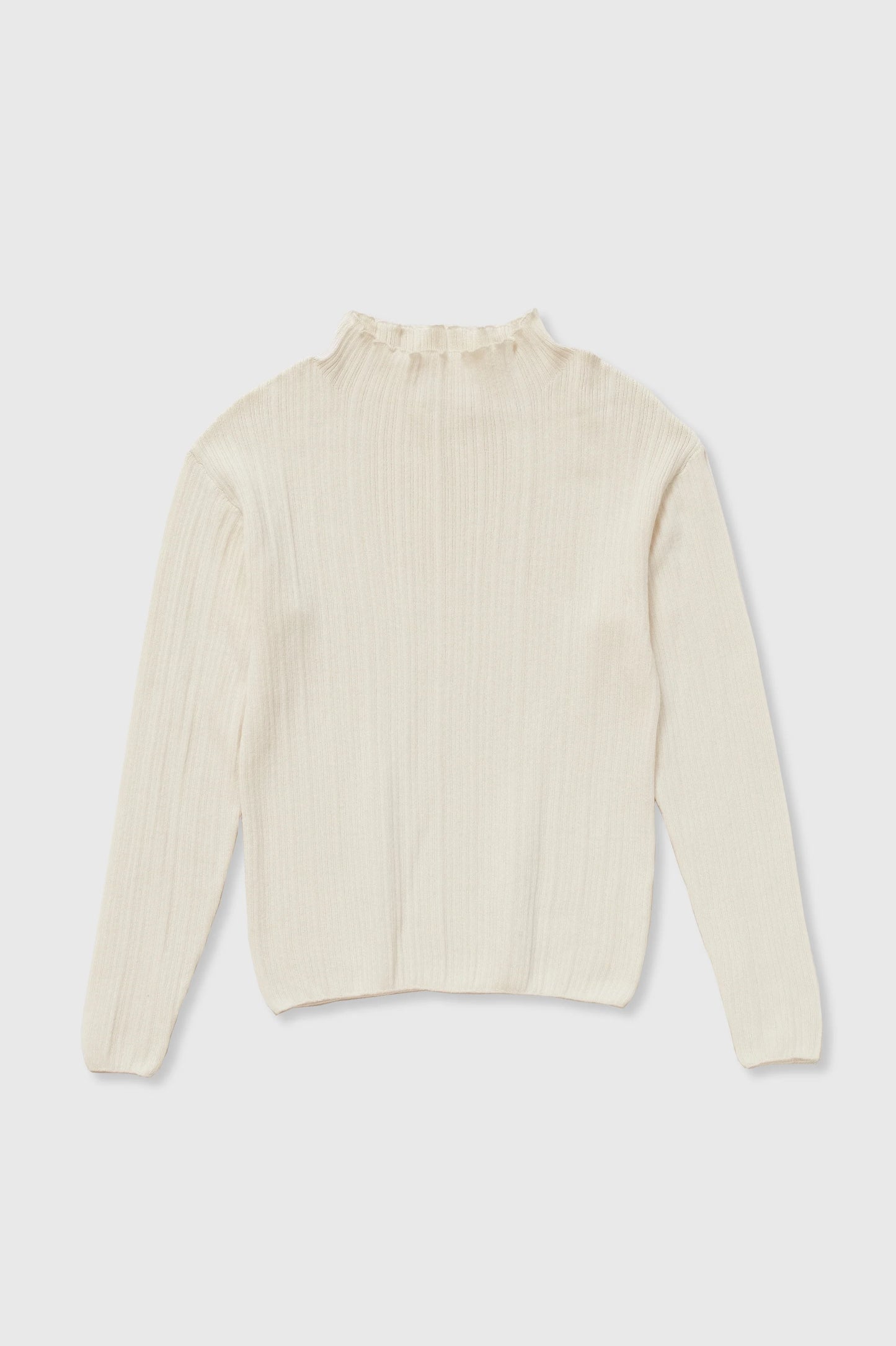 Isla Rib Top - Cream