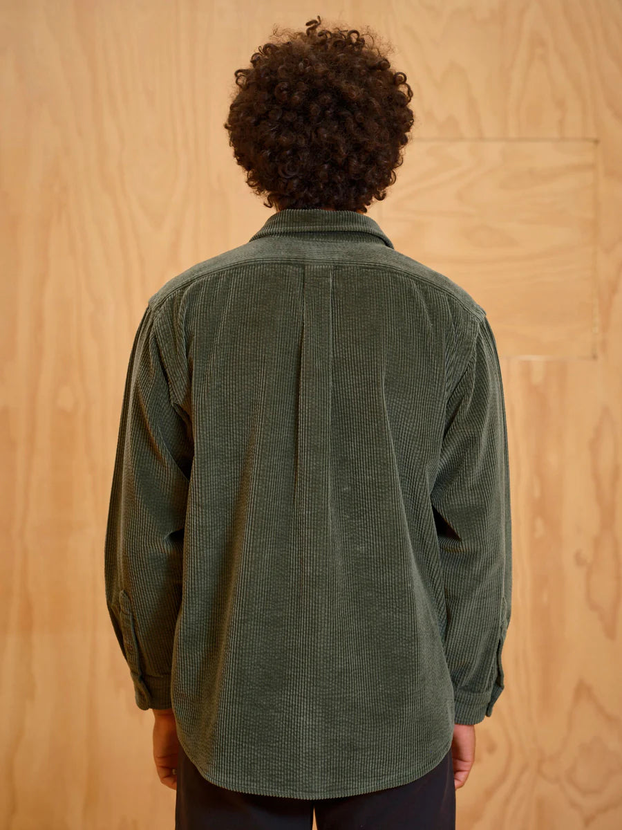 Thurston Shirt - Rover Green Corduroy