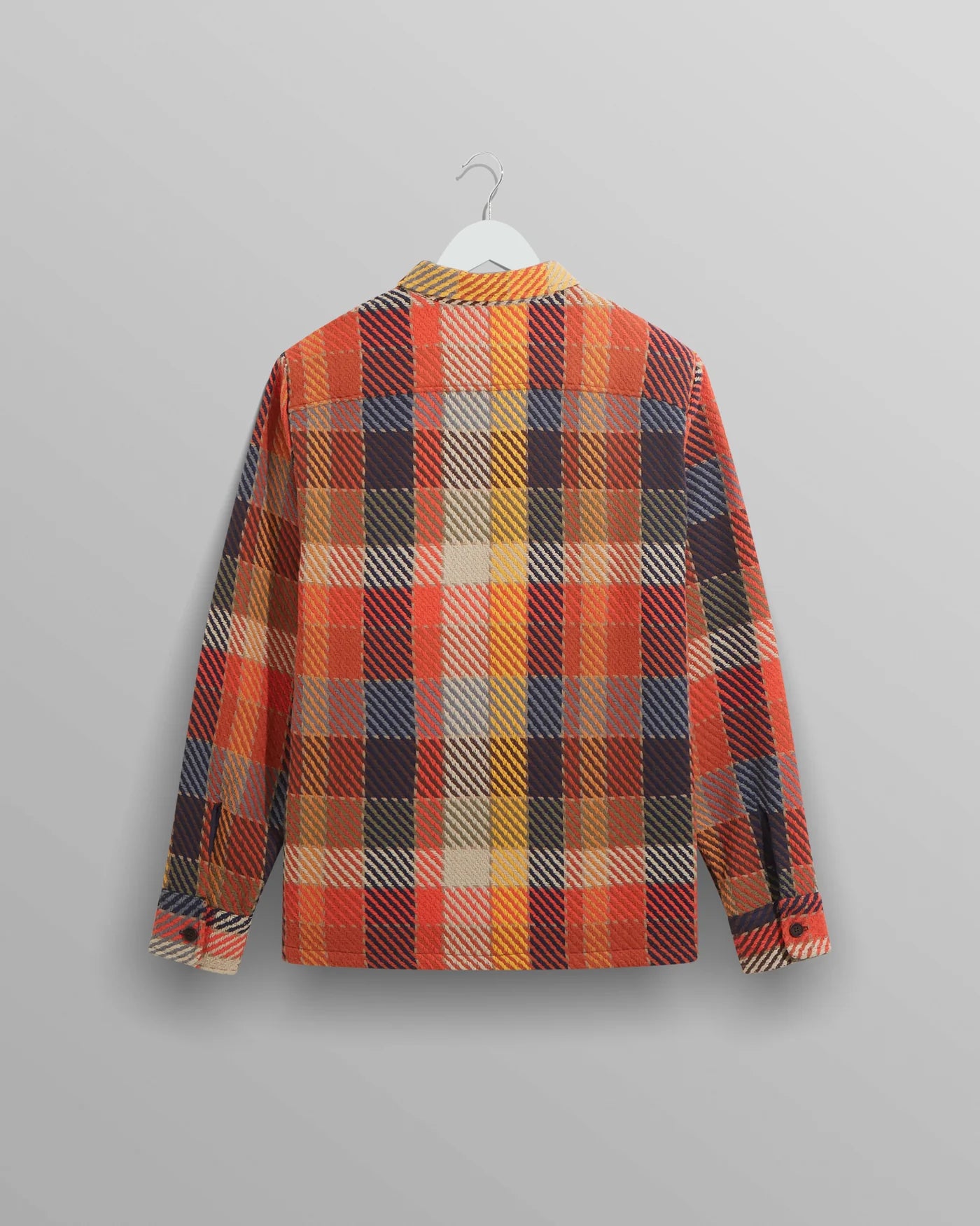 Whiting Overshirt - Pine Check Orange Multi