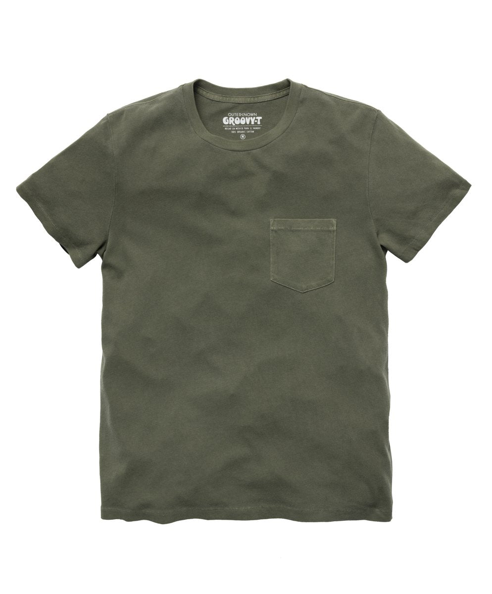Groovy Pocket Tee - Multiple Colors