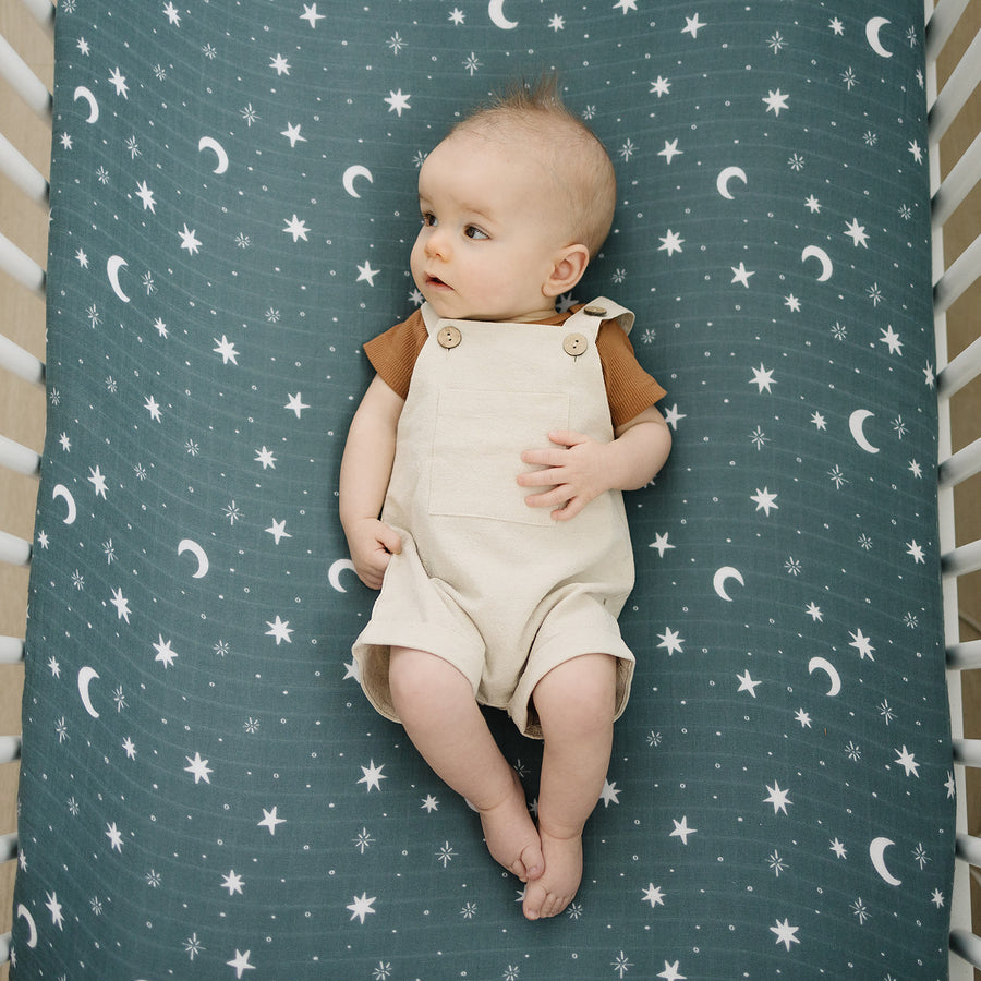 Oatmeal Linen Short Overalls