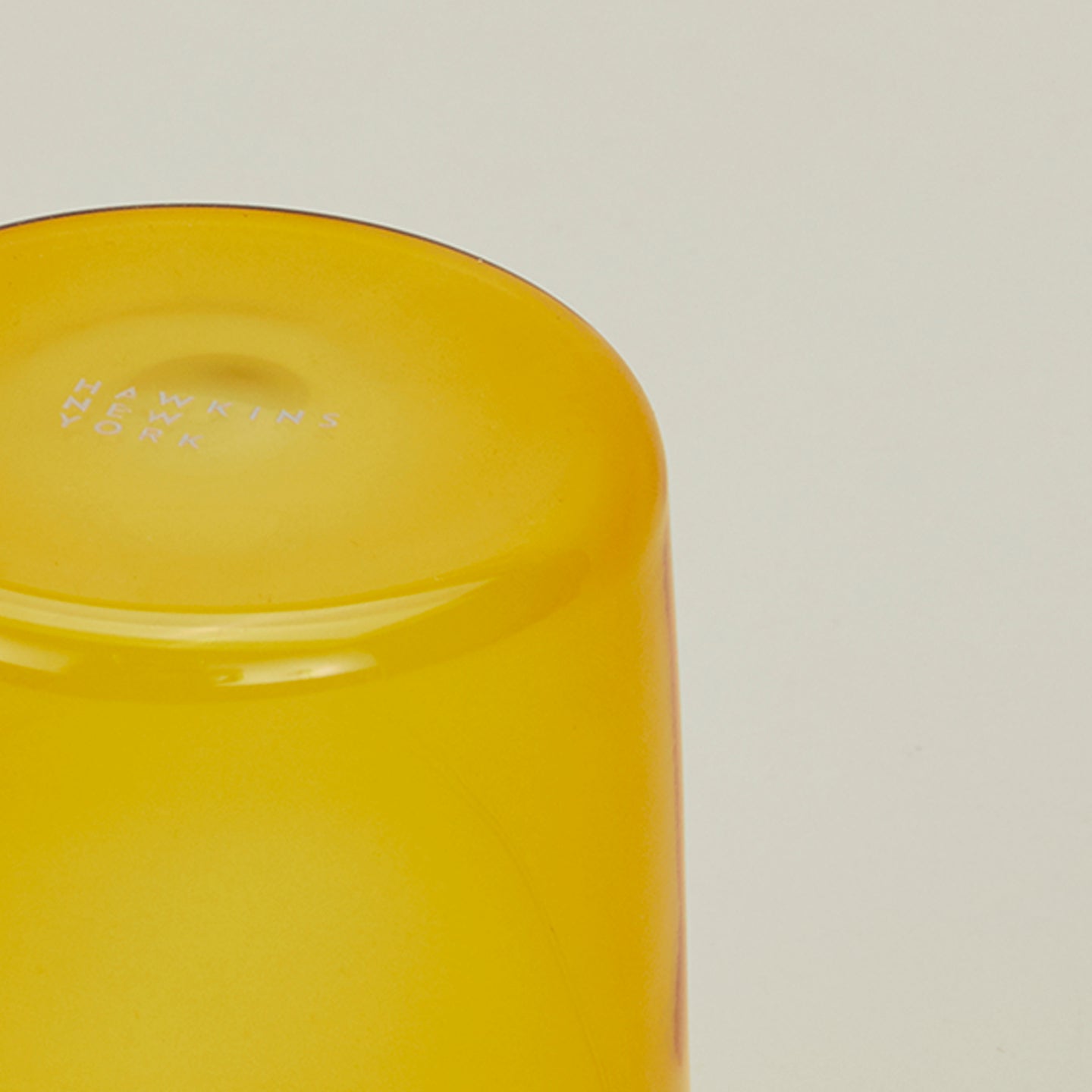 Essential Glassware - Set of 4 - Amber Small