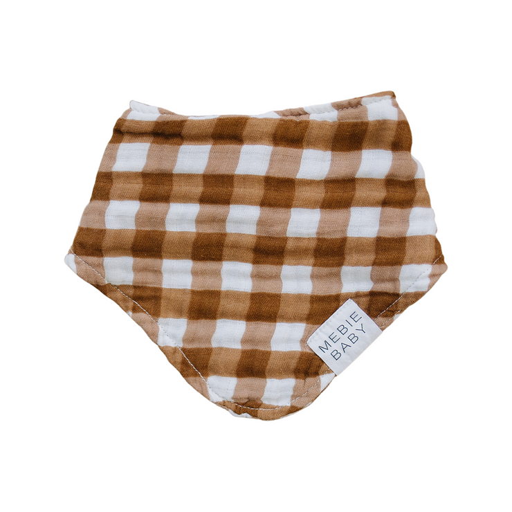 Cotton Muslin Bib - Gingham