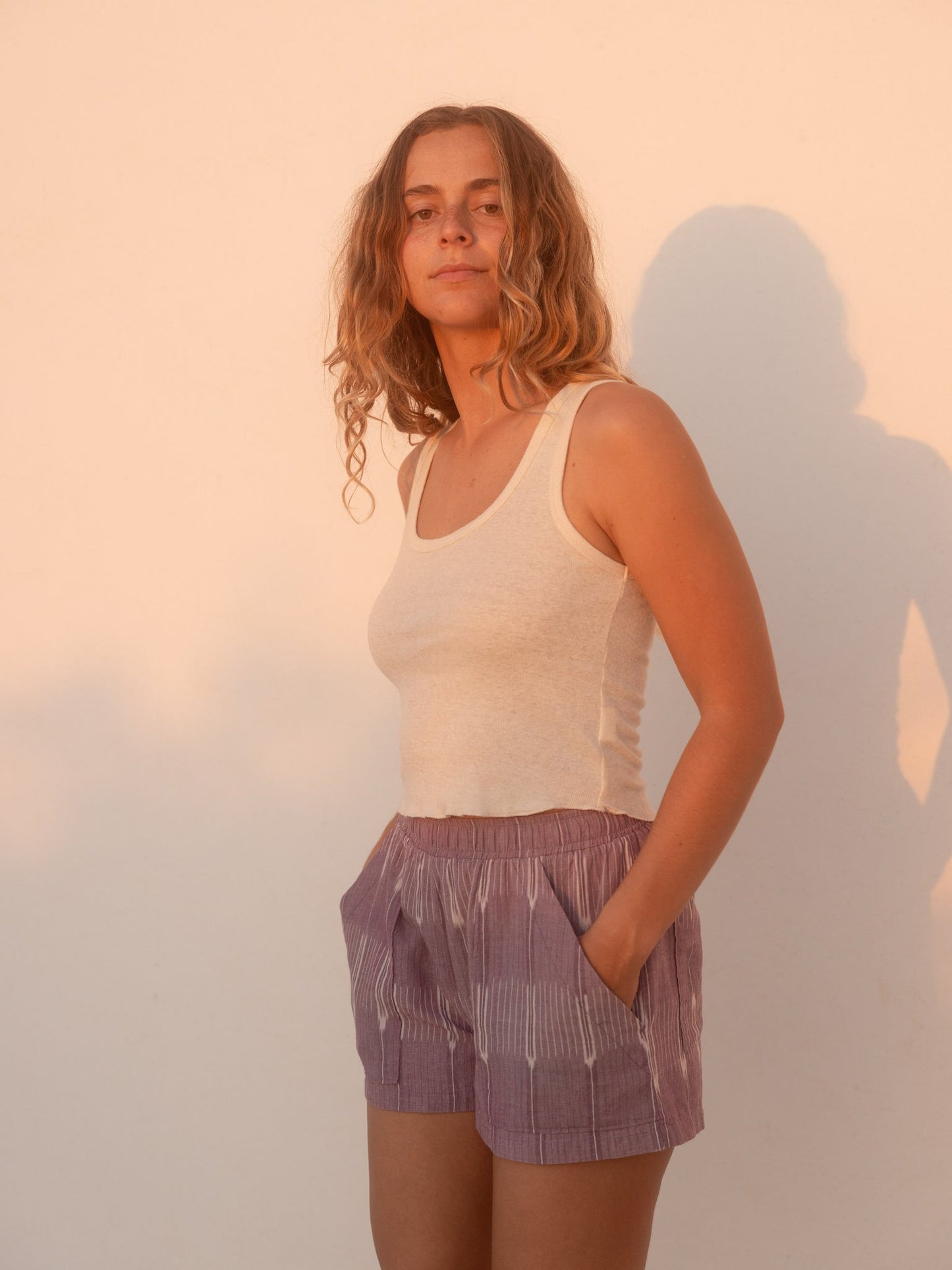 Hemp Rib Tank - Natural.