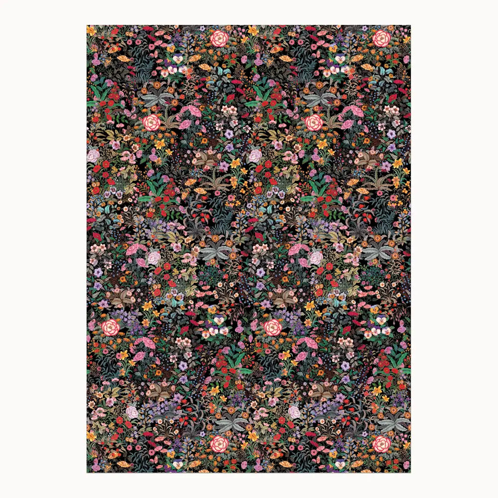 Meadow Black Wrapping Paper Rolls