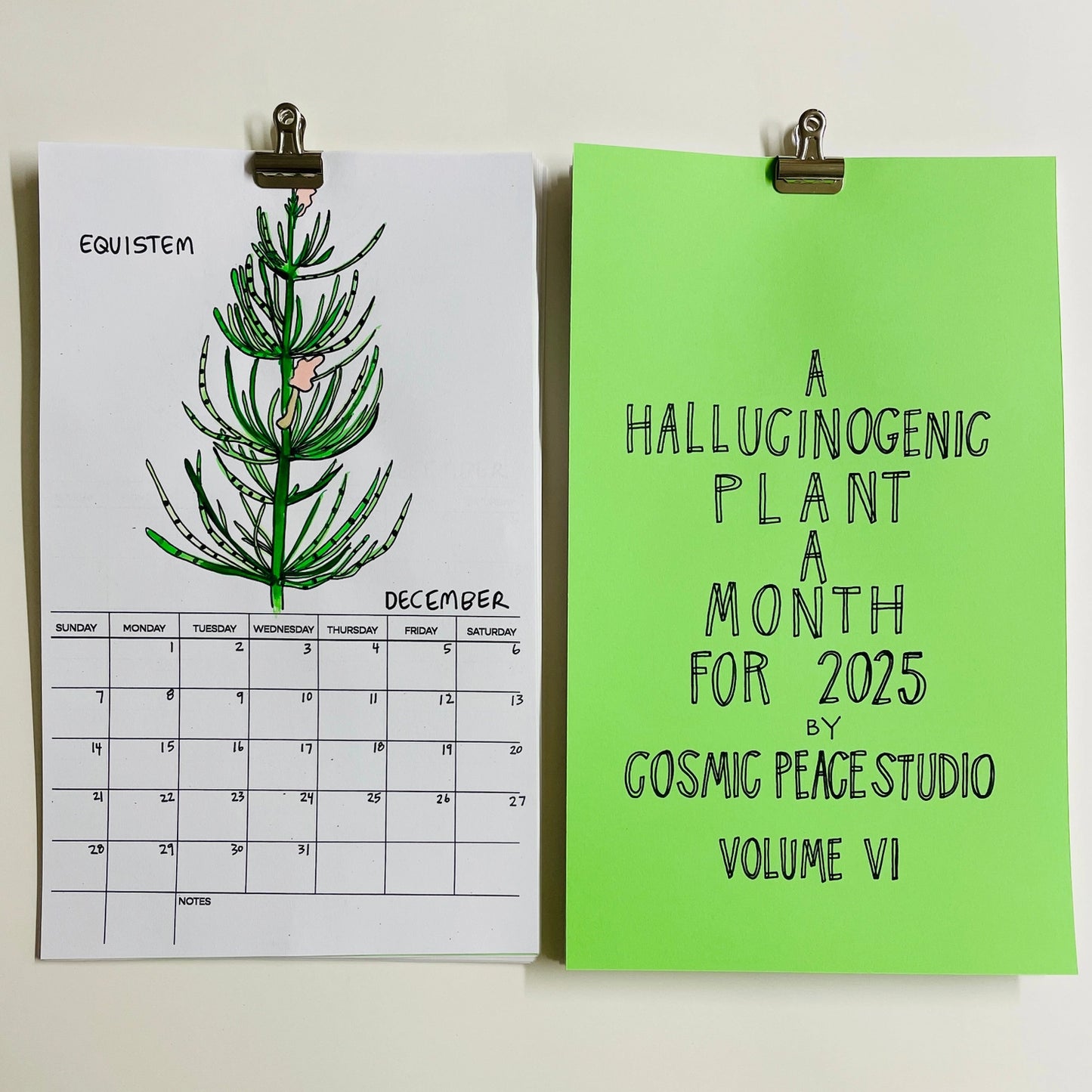 Hallucinogenic Plant A Month 2025 Calendar