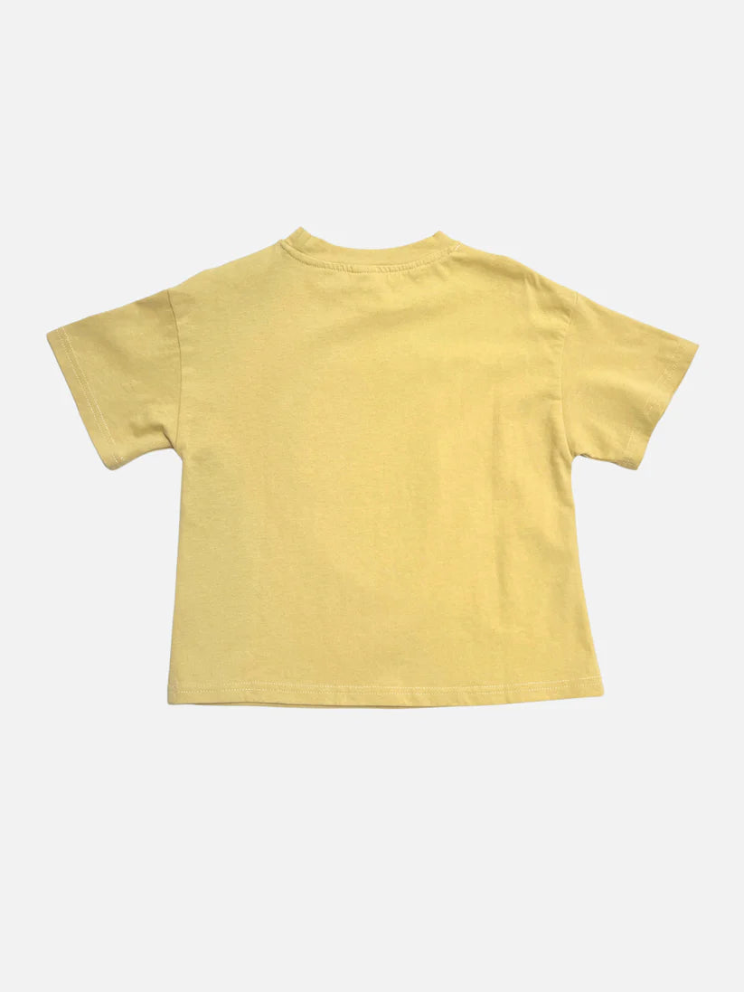 Clock Tee - Yellow.