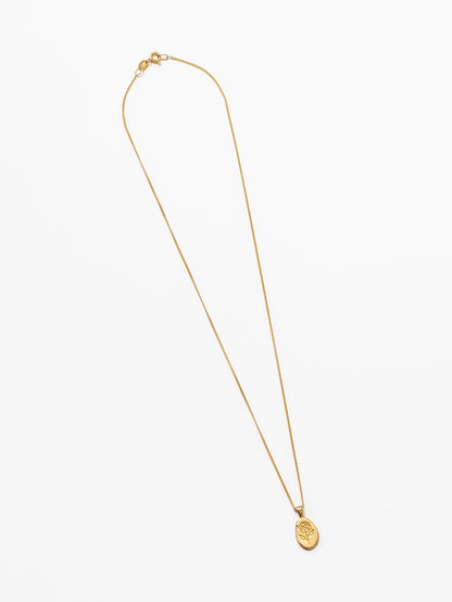 Rose Necklace in Gold