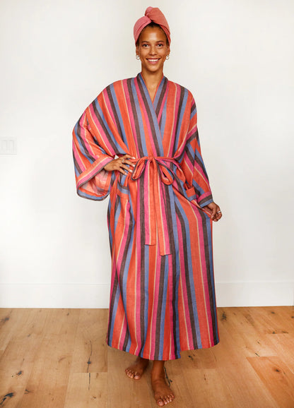 Stripe Robe in Daze