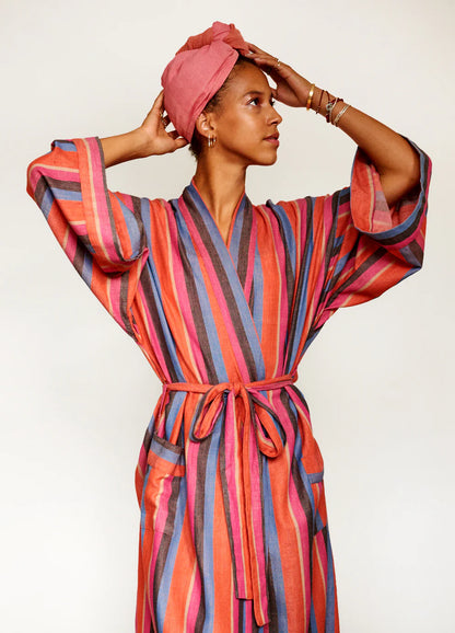Stripe Robe in Daze