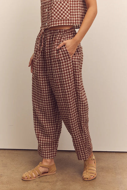 Drawstring Easy Pants