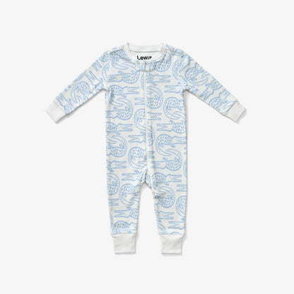 Zip Sleeper - Alligator | Bay Blue
