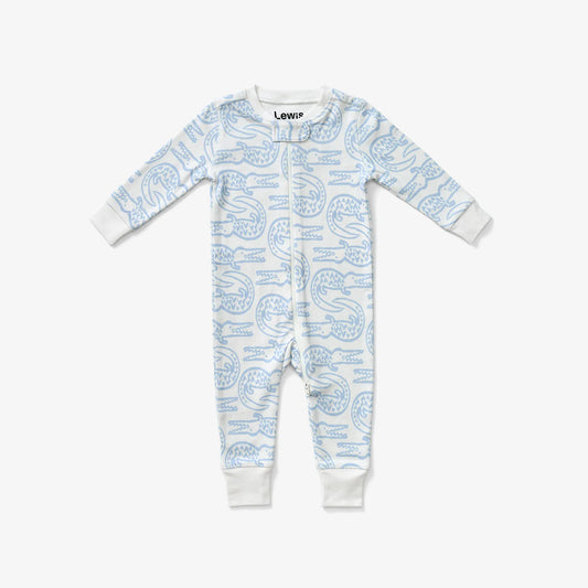 Zip Sleeper - Alligator | Bay Blue