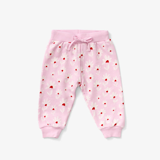 Baby Sweatpants - Flower Field/Peony