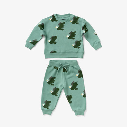Baby Sweatshirt - Eagle/Forest