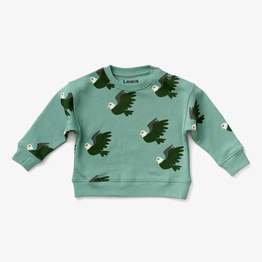 Baby Sweatshirt - Eagle/Forest