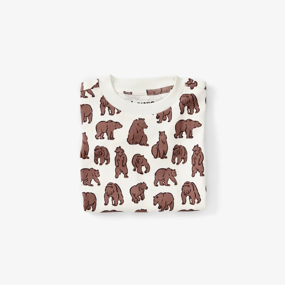 Pajama Set  - Bear | Walnut