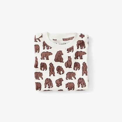 Pajama Set  - Bear | Walnut