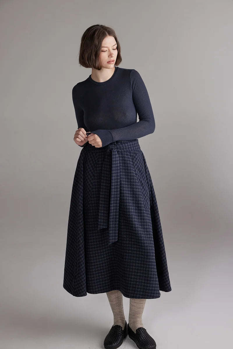 Wool Blend Knit Top
