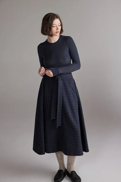 Wool Blend Knit Top