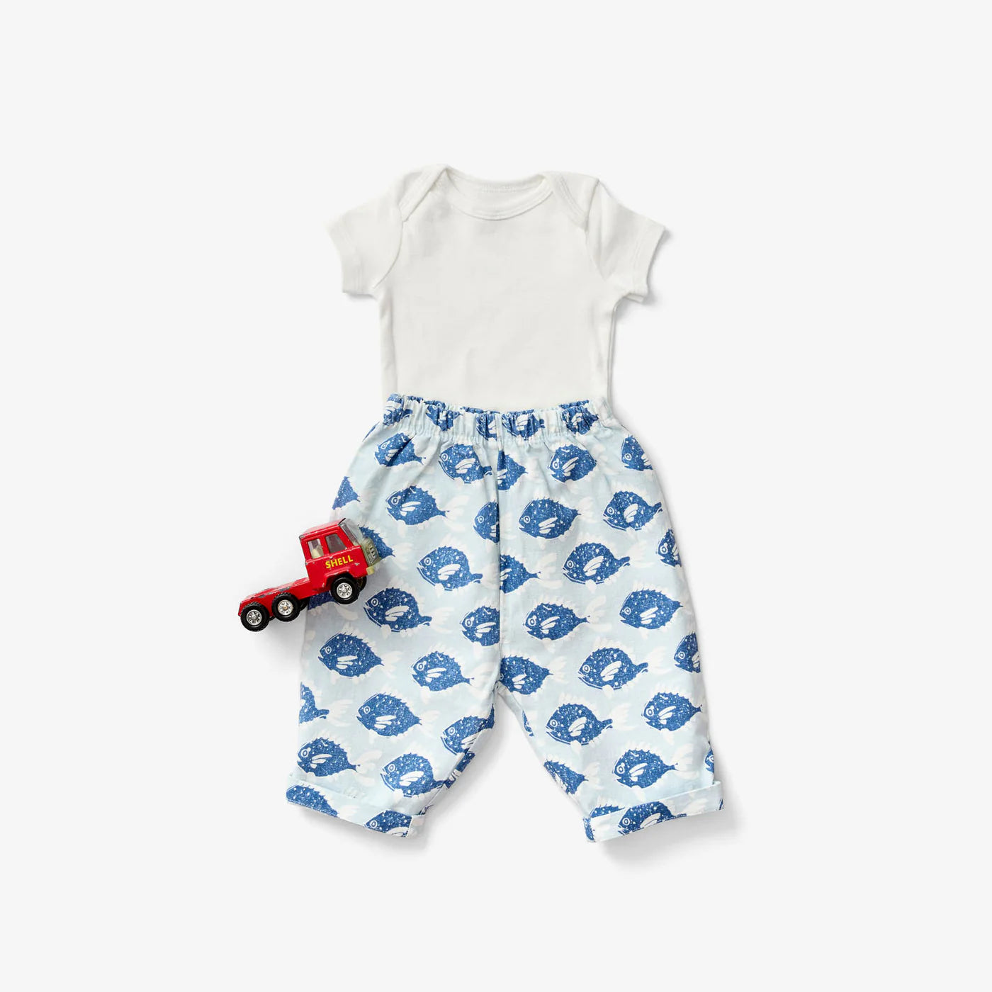 Baby Barrel Pant -Porgy | Harbor