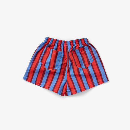 Trail Short - Multi Stripe | Candy Apple