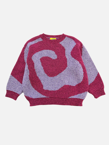 Swirl Sweater - Pink/Purple